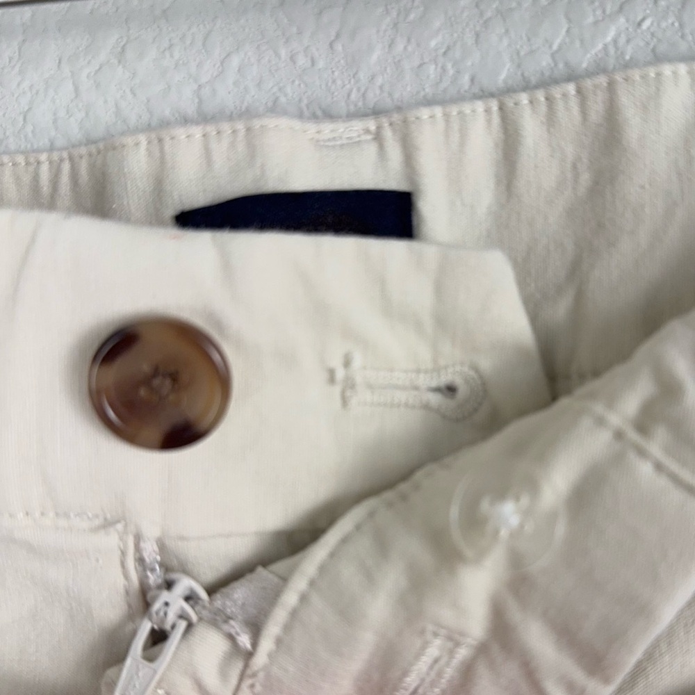 J.Crew Factory Women's Lizzie high-rise patch-pocket wide-leg pant Natural 31 - Picture 7 of 13